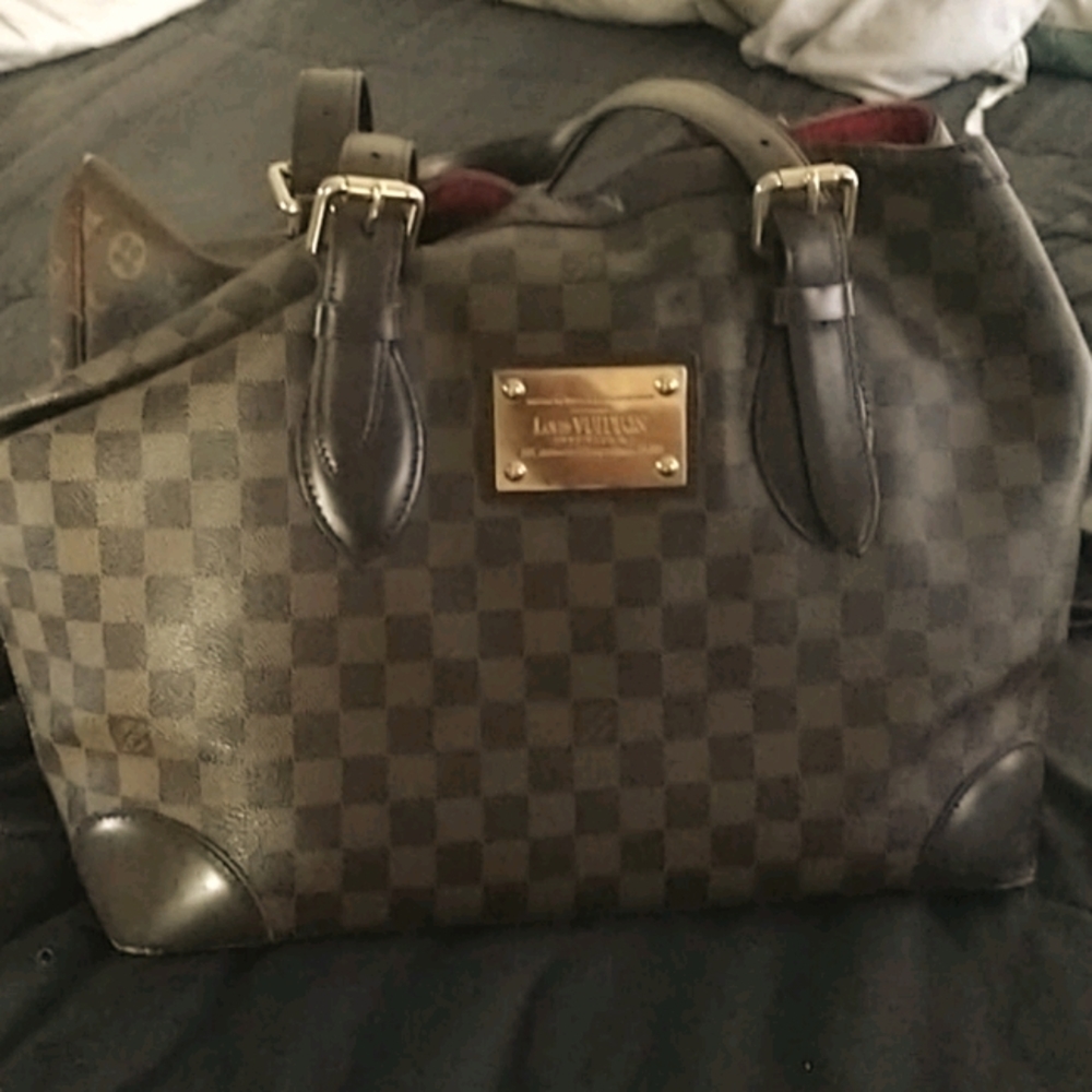 Authentic Damier MM Hampstead